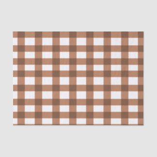 Papier Mousseline Guingan Brown