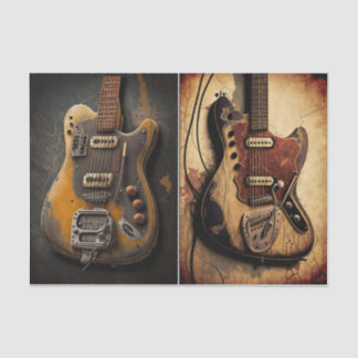 Papier Mousseline Guitares électriques