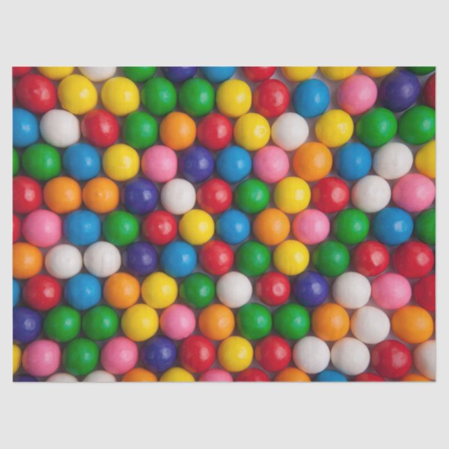 Papier Mousseline Gumballs (Recto)