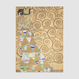 Papier Mousseline Gustav Klimt - Attente, Stoclet Frieze