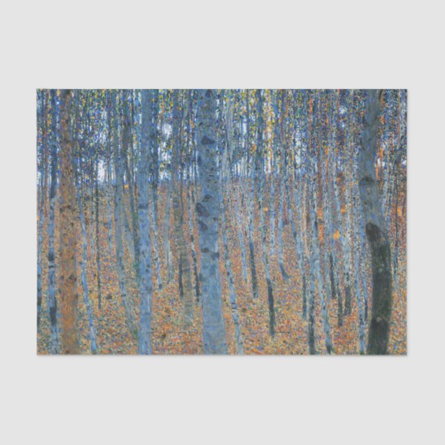 Papier Mousseline Gustav Klimt Beech (Recto)