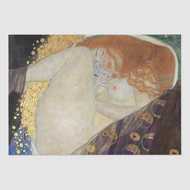 Papier Mousseline Gustav Klimt - Danae (Recto)