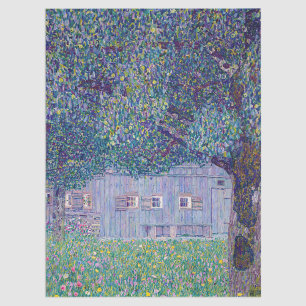 Papier Mousseline Gustav Klimt - Ferme en Haute-Autriche
