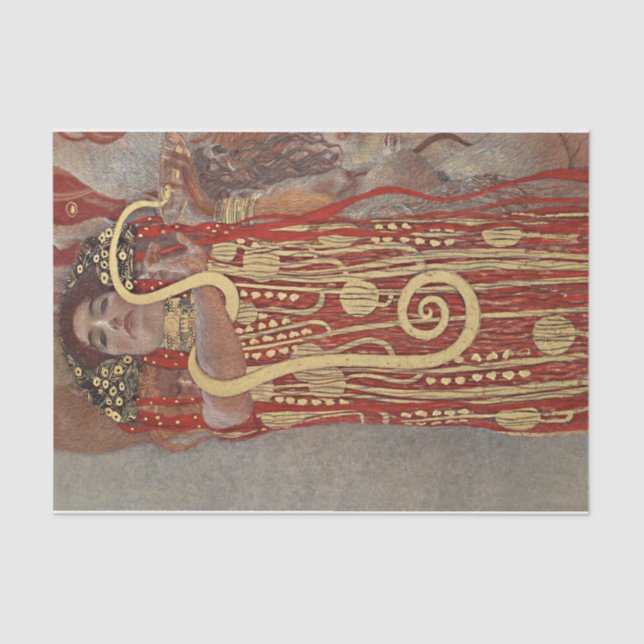 Papier Mousseline Gustav Klimt | Hygieia (1907) (Recto)