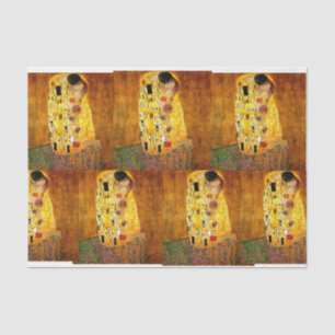 Papier Mousseline Gustav Klimt, Le Baiser,