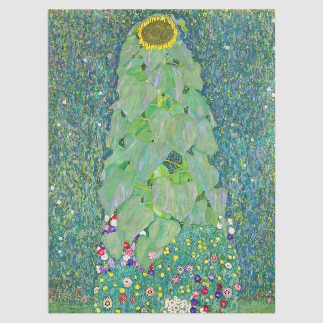 Papier Mousseline Gustav Klimt - Le tournesol (Créateur téléchargé)