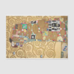 Papier Mousseline Gustav Klimt - Réalisation, Stoclet Frieze<br><div class="desc">L'Arbre de Vie,  La Frieze Stoclet,  Amateurs de réalisation - Gustav Klimt,  Carton,  1909</div>