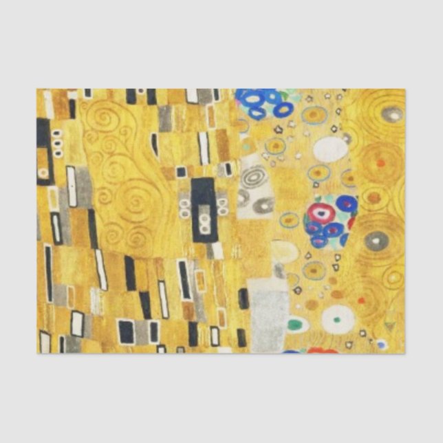 Papier Mousseline Gustav Klimt The Kiss Vintage (Recto)