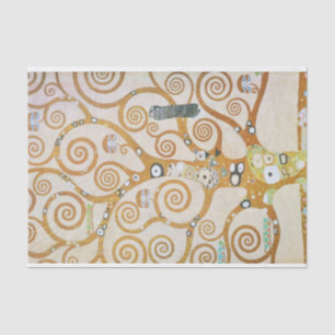Papier Mousseline Gustav Klimt The Tree of Life Art Nouveau