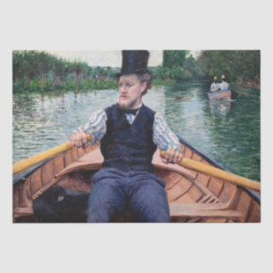 Papier Mousseline Gustave Caillebotte - Bateau