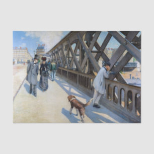 Papier Mousseline Gustave Caillebotte - Le Pont de l'Europe
