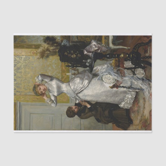 Papier Mousseline Habiller la mariée par Rudolf Ernst (Recto)