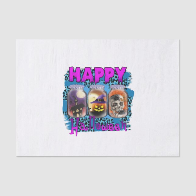 Papier Mousseline Halloween (Recto)