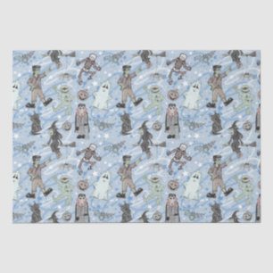 Papier Mousseline Halloween