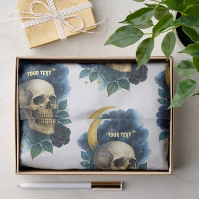 Papier Mousseline Halloween Gothique Gothique Halloween Déplaisant (Cadeau)