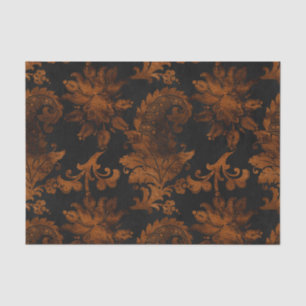 Papier Mousseline Halloween Royal Floral Damask