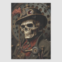 Halloween Steampunk Skeleton