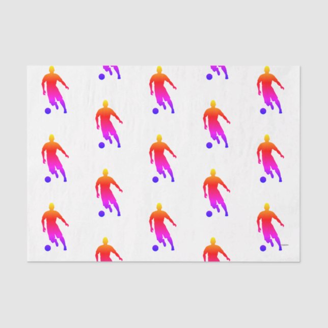 Papier Mousseline HAMbyWG - Football (Recto)