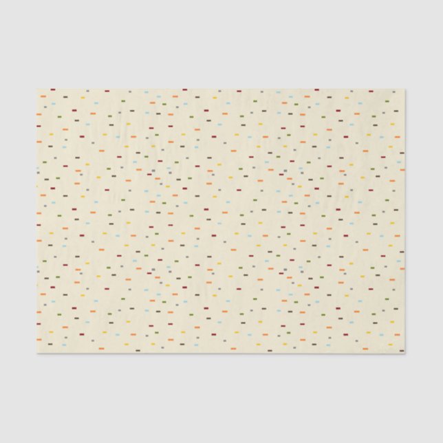 Papier Mousseline HAMbyWG - Papier de tissus - Speckled (Recto)