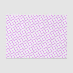 Papier Mousseline HAMbyWG - Tissu cadeau pour violet clair Polka Dot