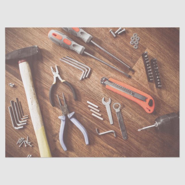 Papier Mousseline handyman outils papier de tissu (Recto)