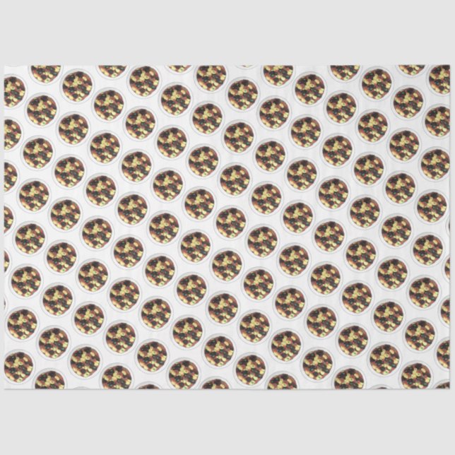 Papier Mousseline Haricots à queue large Stew Chef alimentaire jamaï (Recto)