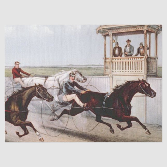 Papier Mousseline Harnais vintage (Recto)