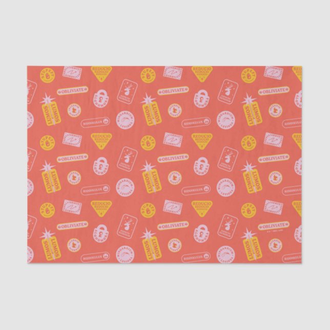 Papier Mousseline HARRY POTTER™ | Motif Spings (Recto)