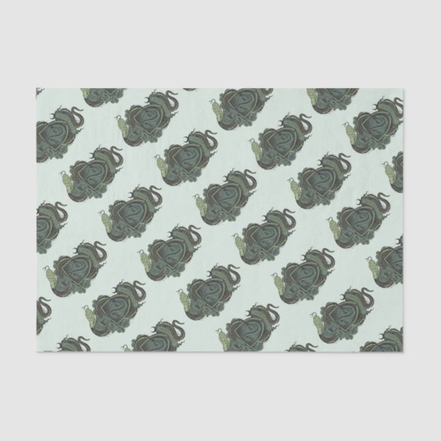 Papier Mousseline Harry Potter | Slytherin Crest (Recto)