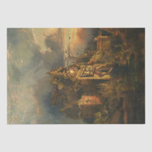 Papier Mousseline Haunted House (par Thomas Moran)