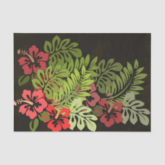 Papier Mousseline Hawaii Aloha Flower Art Print