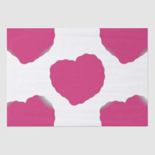 Papier Mousseline Hearts (Recto)