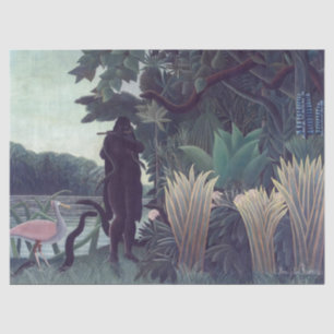 Papier Mousseline Henri Rousseau - La Charmeuse de serpents