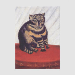 Papier Mousseline Henri Rousseau - Le Chat Tigre