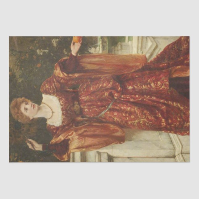 Papier Mousseline Hesperia (par Frank Dicksee) (Recto)