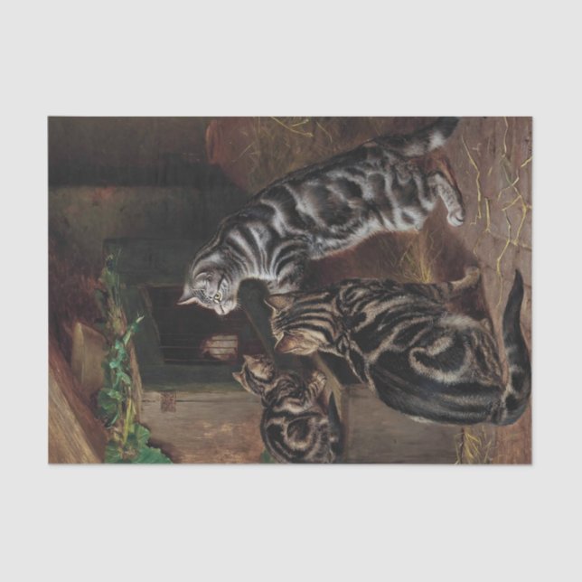 Papier Mousseline Heure de visite par Horatio Henry Couldery (Recto)