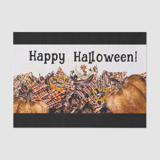 PAPIER MOUSSELINE HEUREUX HALLOWEEN ! :) (Recto)