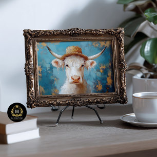 Papier Mousseline Highland Cow Rustic Boho Farmhouse Decoupage