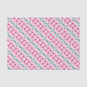 Papier Mousseline Hippie colorée Chic Motif Abstrait