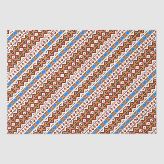 Papier Mousseline Histoire tribale (Recto)