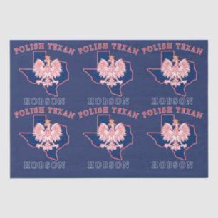 Papier Mousseline Hobson Polonais Texan
