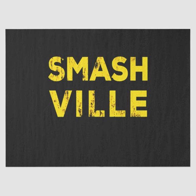 Papier Mousseline Hockey | I Smash Villa (Recto)