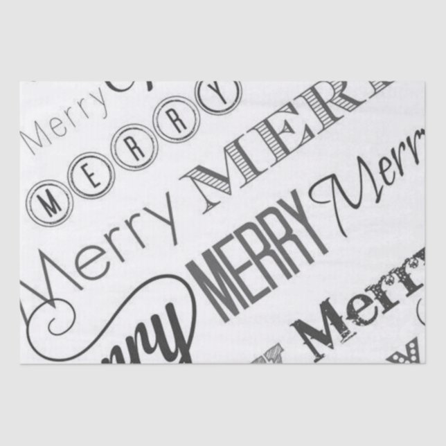 Papier Mousseline Holiday (Recto)