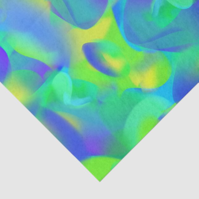 Papier Mousseline holocore dragonskin : (Détail)