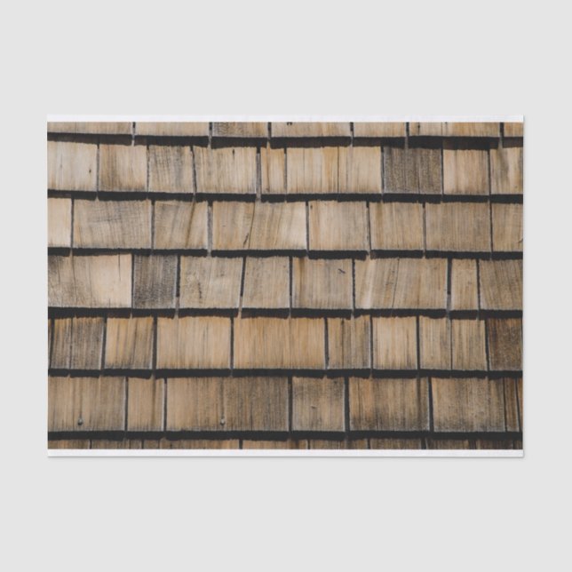 Papier Mousseline Holzschindeln (Recto)