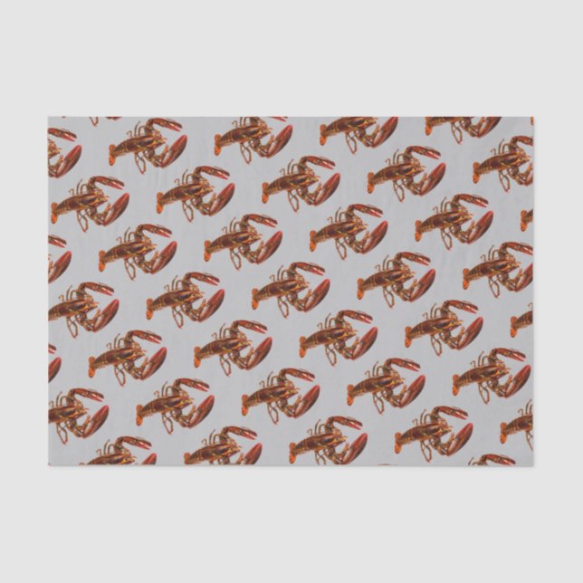 Papier Mousseline Homard (Recto)