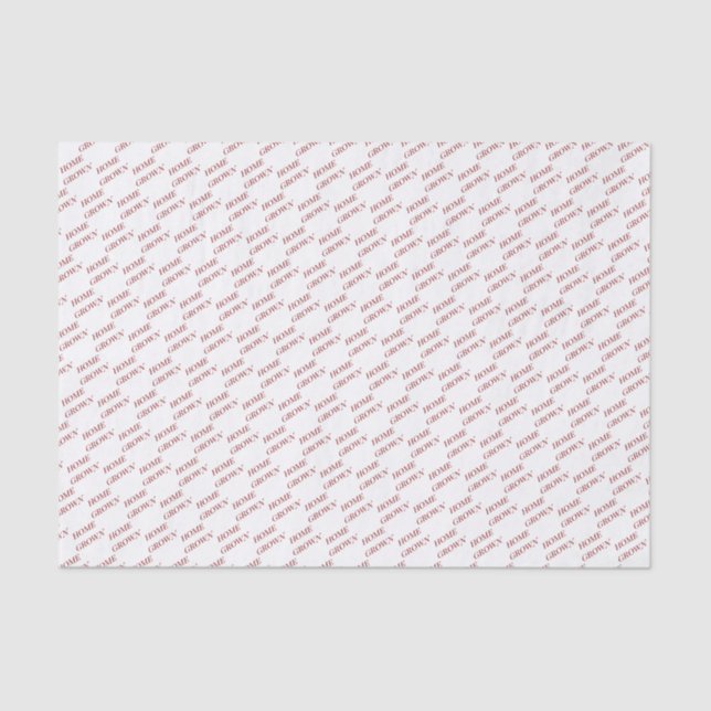Papier Mousseline HOME GROUP Tissue Paper (Recto)