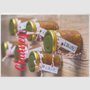 Papier Mousseline Homemade Chutney onion pineapple kitchen venin