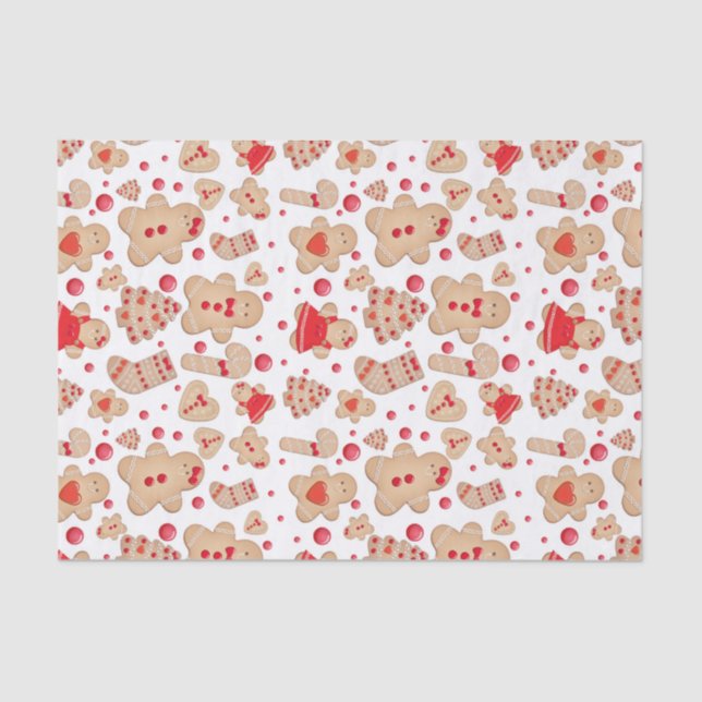 Papier Mousseline Homme en pain d'épices Biscuits cuits Rustique Fan (Recto)