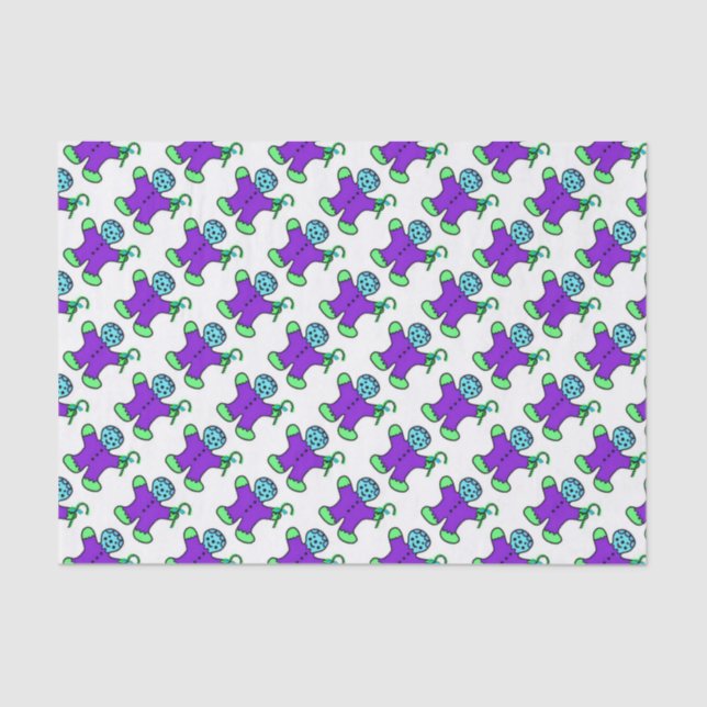 Papier Mousseline Hommes en pain d'épices (Recto)